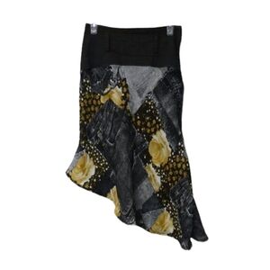 Yendi Paris asymmetrical sheer skirt